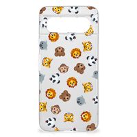 TPU bumper voor Google Pixel 8 Dieren Emojis