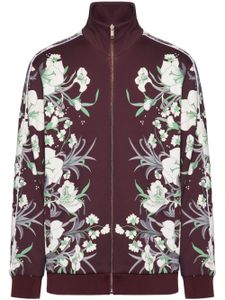 Valentino Garavani veste zippée à imprimé graphique - Rouge