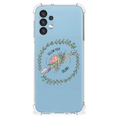Samsung Galaxy A13 (4G) Stevig | Bumper Hoesje | Boho Dreams Samsung Galaxy A13 (4G) Stevig | Bumper Hoesje | Boho Dreams