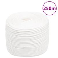 Boottouw 6 mm 250 m polypropyleen volwit
