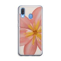 Pink Ellila Flower: Samsung Galaxy A40 Transparant Hoesje Pink Ellila Flower: Samsung Galaxy A40 Transparant Hoesje