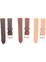 unimatic lot de trois bracelets de montre Chocolate - Marron