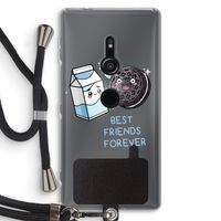 Best Friend Forever: Sony Xperia XZ2 Transparant Hoesje met koord