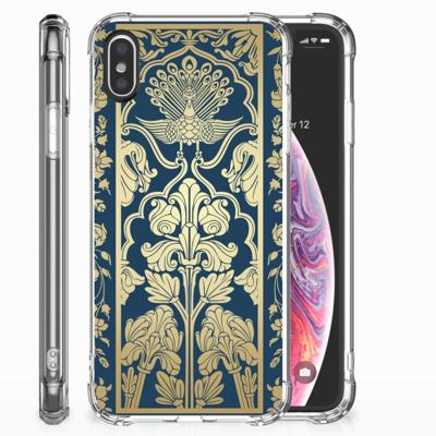 Apple iPhone X | Xs Case Beige Flowers Apple iPhone X | Xs Case Beige Flowers