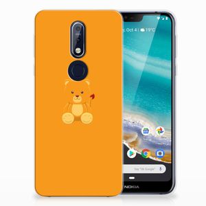 Nokia 7.1 Telefoonhoesje met Naam Baby Beer