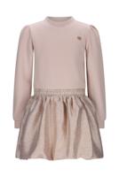 Le Chic winter jurk meisjes - goud - Salloon - glitter, gebreid