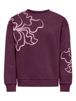 Kids ONLY winter sweater meisjes - paars - KogOdessa - loose fit