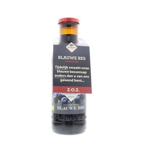 Krachtsap blauwe bessensap puur bio
