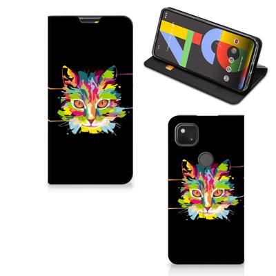 Google Pixel 4a Magnet Case Cat Color Google Pixel 4a Magnet Case Cat Color