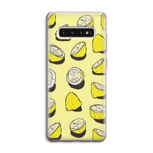 When Life Gives You Lemons...: Samsung Galaxy S10 4G Transparant Hoesje