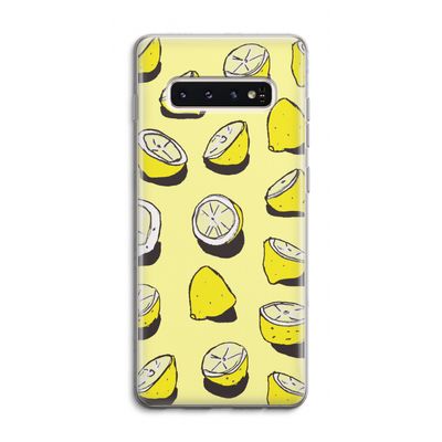 When Life Gives You Lemons...: Samsung Galaxy S10 4G Transparant Hoesje