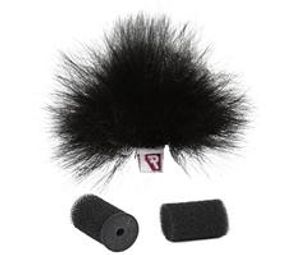 Rycote Ristretto Lavalier Windjammer Zwart