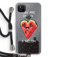 One In A Melon: Pixel 4a Transparant Hoesje met koord