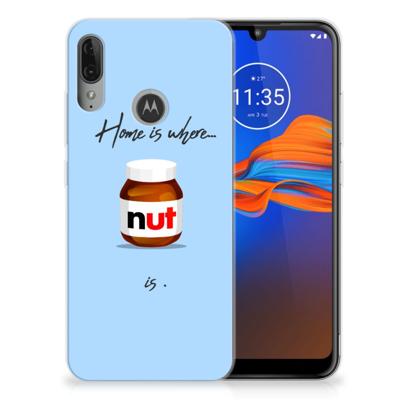 Motorola Moto E6 Plus | Siliconen Case | Nut Home
