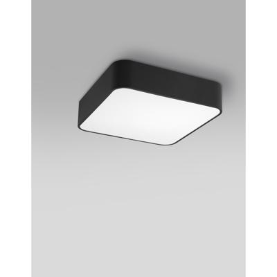 Lyora Vierkante plafondlampRagu zwart 46cm - 866607
