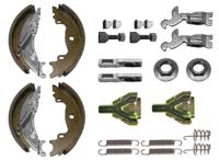 VALERYD remschoenen set "superkit brake shoe set 160x35 knott superkit 16-1365
