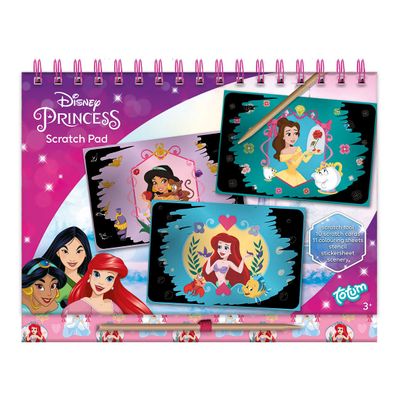 Totum disney prinses scratchboek