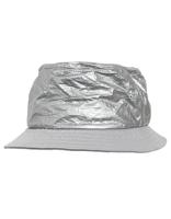 Flexfit FX5003CP Crinkled Paper Bucket Hat - Silver - One Size
