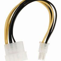 Nedis CCGP74060VA015 Interne Voedingskabel Molex Male - Pci Express Male 0,15 M Diverse
