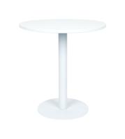Zuiver Ronde Tuintafel 'Metsu' Staal, 70cm, kleur Wit