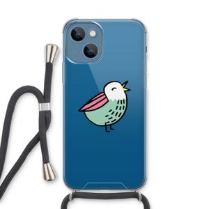 Birdy: iPhone 13 Transparant Hoesje met koord