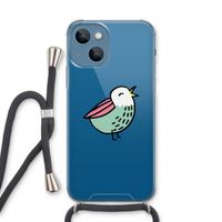 Birdy: iPhone 13 Transparant Hoesje met koord
