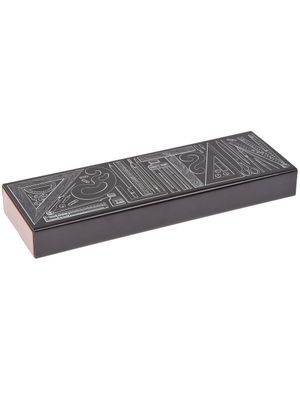 Fornasetti boîte en bois "Strumenti da disegno" - Noir