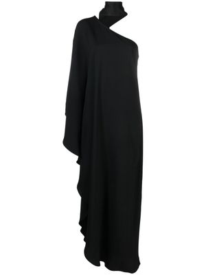 Taller Marmo robe longue Bolkan à une épaule - Noir