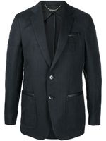 Billionaire blazer à simple boutonnage - Noir