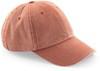 Beechfield CB655 Low Profile Vintage Cap - Vintage Orange - One Size