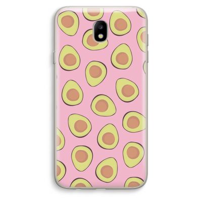 Dancing avocados: Samsung Galaxy J7 (2017) Transparant Hoesje