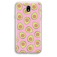 Dancing avocados: Samsung Galaxy J7 (2017) Transparant Hoesje