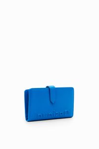 Portemonnee met half logo - BLUE - U