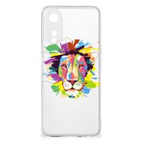 OPPO A78 5G | A58 5G Telefoonhoesje met Naam Lion Color