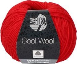 Lana Grossa Cool Wool 417 Luminous Red