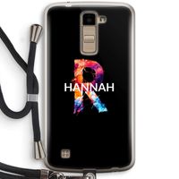 Abstract Spectrum: LG K10 (2016) Transparant Hoesje met koord