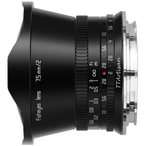 TTArtisan APS-C 7.5mm F/2.0 L Black