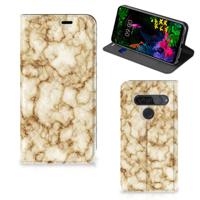 LG G8s Thinq | Standcase | Marmer Goud