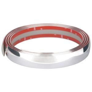 Richter Chroomsierlijst Plat 35mm x 2.45mtr RC 13959