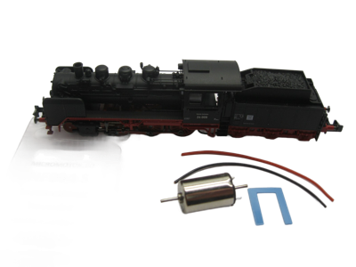micromotor NF034S ombouwset voor Fleischmann DB BR 24, DR BR 37