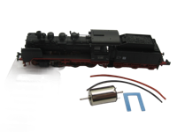 micromotor NF034S ombouwset voor Fleischmann DB BR 24, DR BR 37