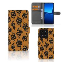 Telefoonhoesje | Met pasjeshouder | voor Xiaomi 13 Pro Snakes