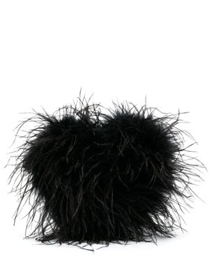 Alexander Wang pochette Heart à design de coussin - Noir