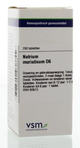 Natrium muriaticum D6