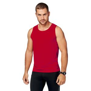 Sport singlet voor heren - Rood - Tanktop hemd - Herenkleding - Mouwloze t-shirts