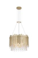 Searchlight HanglampSpear goud Ø 45cm - 44710-8GO Searchlight HanglampSpear goud Ø 45cm - 44710-8GO