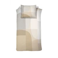 Damai dekbedovertrekset satijn 140 x 200/220 cm moore butter cream