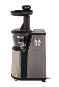 Domoclip DOP102 citruspers/sapmaker Slowjuicer 400 W Zwart, Roestvrijstaal