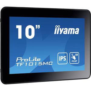 Iiyama ProLite TF1015MC-B3 Touchscreen monitor Energielabel: C (A - G) 25.7 cm (10.1 inch) 1280 x 800 Pixel 16:10 29 ms HDMI, DisplayPort, VGA, Audio-Line-out,