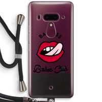 Badass Babes Club: HTC U12+ Transparant Hoesje met koord